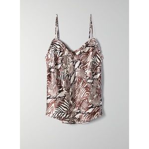 Aritzia - Wilfred Ruffle Camisole Blouse